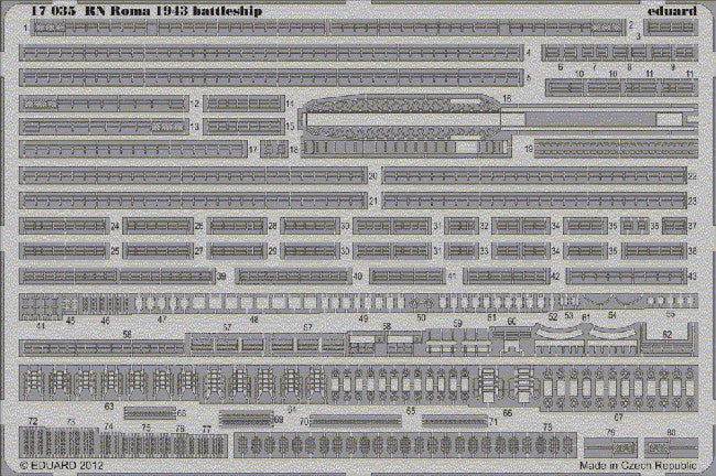 1/700 Ship- RN Roma 1943 for TSM