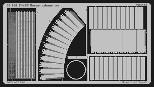 1/32 Aircraft- F/A18 Hornet Exhaust Set for ACY (D)