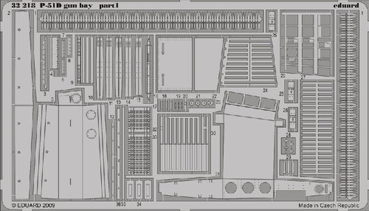 1/32 Aircraft- P51D Gun Bay for TSM (D)