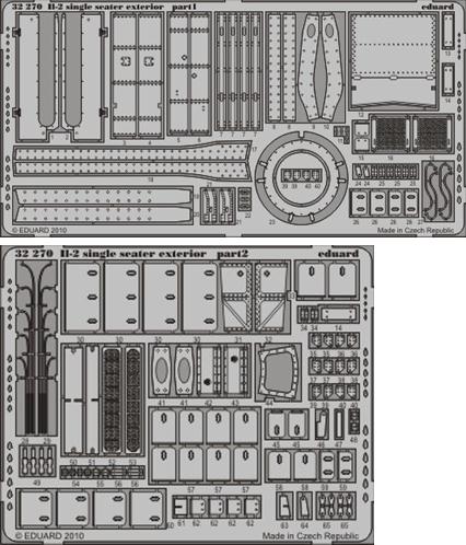 1/32 Aircraft- IL2 Single Seater Ski Exterior for HBO (D)