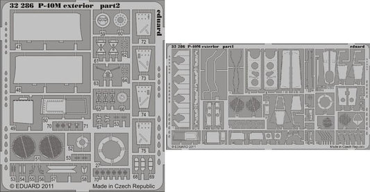 1/32 Aircraft- P40M Exterior for HSG (D)