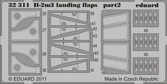 1/32 Aircraft- IL2m3 Landing Flaps for HBO (D)