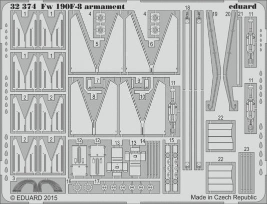 1/32 Aircraft- Fw190F8 Armament for RVL (D)