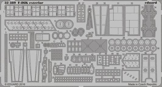 1/32 Aircraft- F86K Exterior for KTY (D)
