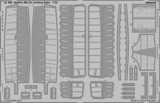1/32 Aircraft- Spitfire Mk IXc Landing Flaps for RVL (D)