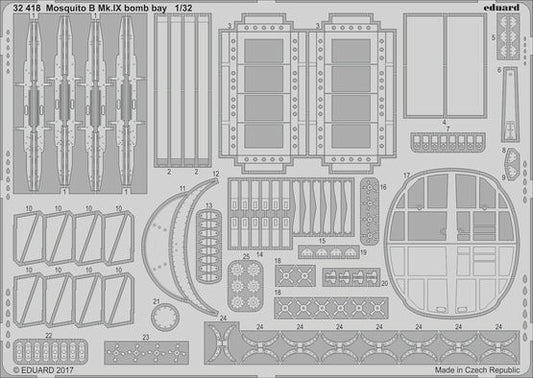 1/32 Aircraft- Mosquito B Mk IX Bomb Bay for HKM (D)