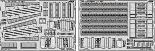 1/32 Aircraft- P40F Gun Bays for TSM (D)