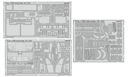 1/32 Aircraft- F100F Undercarriage for TSM (D)