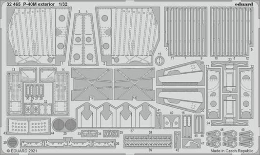 1/32 Aircraft- P40M Exterior for TSM (D)