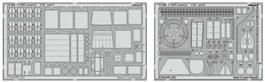 1/32 Aircraft- F100C Exterior for TSM (D)