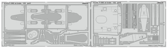 1/32 Aircraft- F100C Air Brake for TSM (D)
