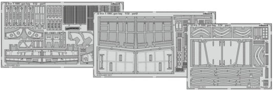 1/32 Aircraft- F100C Gun Bay for TSM (D)