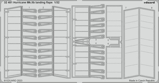1/32 Aircraft- Hurricane Mk IIb Landing Flaps for RVL