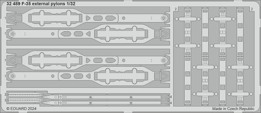 1/32 Aircraft- F35 External Pylons for TSM