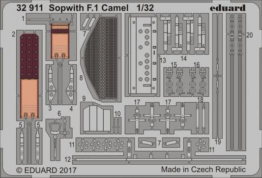 1/32 Aircraft- Sopwith F1 Camel for Wingnut Wings (Painted)