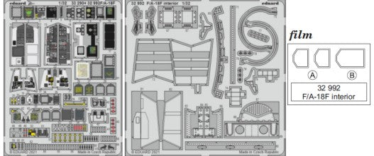 1/32 Aircraft- F/A18F Interior for RVL (Painted)