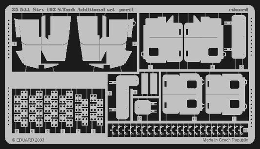 1/35 Armor- Strv 103 S-Tank Additional Set for TSM