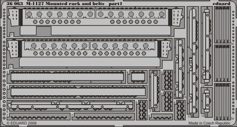 1/35 Armor- M1127 Mounted Rack & Belts for TSM (D)