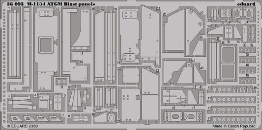 1/35 Armor- M1134 ATGM Blast Panels for TSM(D)
