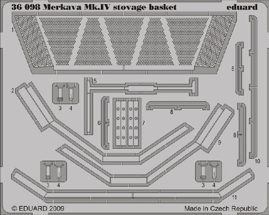 1/35 Armor- Merkava Mk IV Stowage Basket for ACY(D)
