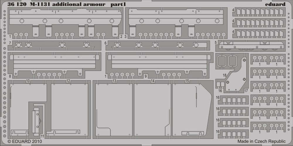 1/35 Armor- M1131 Additional Armor for TSM(D)