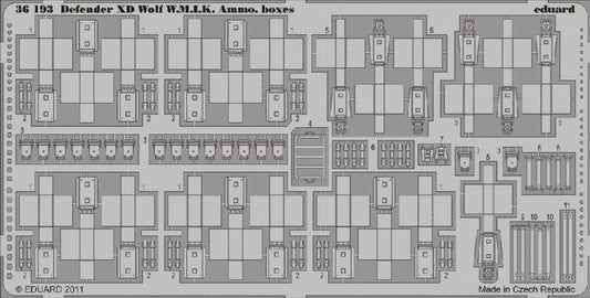 1/35 Armor- Defender XD Wolf W.M.I.K. Ammo Boxes for HBO(D)