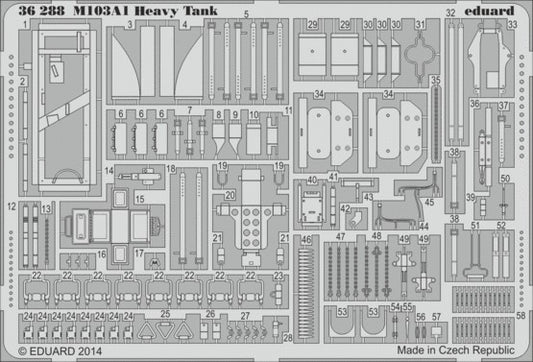 1/35 Armor- M103A1 Heavy for DML(D)