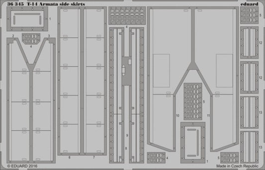 1/35 Armor- T14 Armata Side Skirts for TAO(D)
