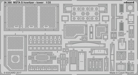 1/35 Armor- MSTA S Howitzer Tower for ZVE(D)