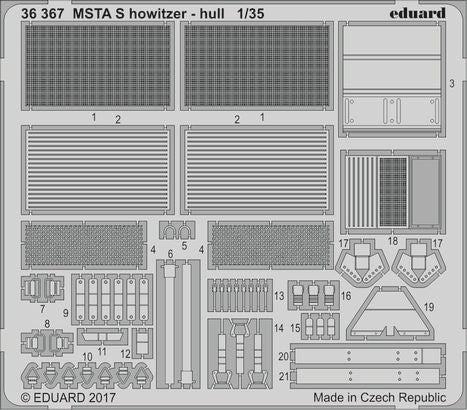 1/35 Armor- MSTA S Howitzer Hull for ZVE(D)
