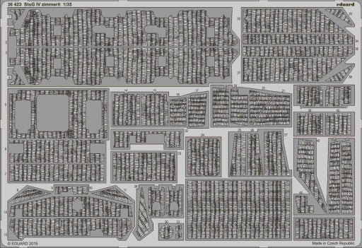 1/35 Armor- StuG IV Zimmerit for ACY(D)