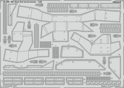 1/35 Armor- IDF Shot Turret Boxes for AUH(D)