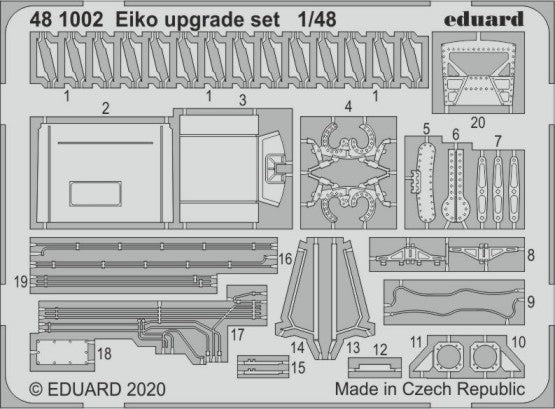 1/48 Aircraft- Eiko Upgrade Set for EDU(D)