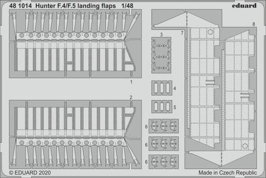 1/48 Aircraft- Hunter F4/F5 Landing Flaps for ARX(D)