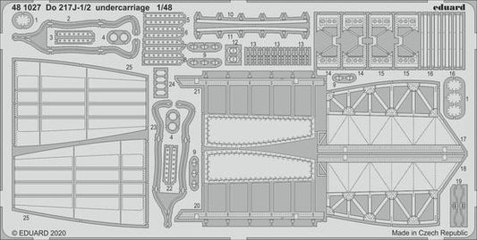 1/48 Aircraft- Do217J1/2 Undercarriage for ICM(D)