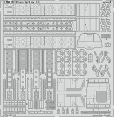 1/48 Aircraft- B26C Invader Bomb Bay for ICM(D)