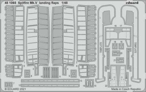 1/48 Aircraft- Spitfire Mk V Landing Flaps for EDU(D)