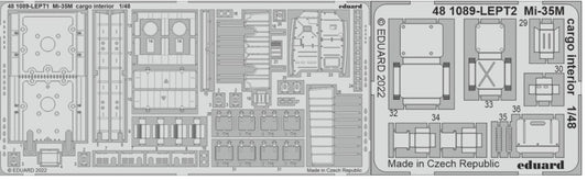 1/48 Aircraft- Mi35M Cargo Interior for ZVE