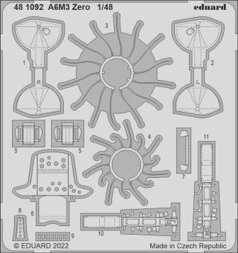 1/48 Aircraft- A6M3 Zero for EDU