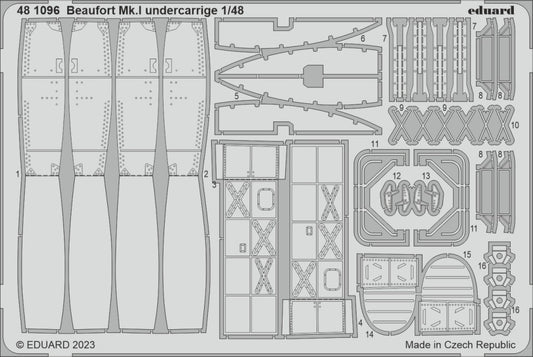 1/48 Aircraft- Beaufort Mk I Undercarriage for ICM