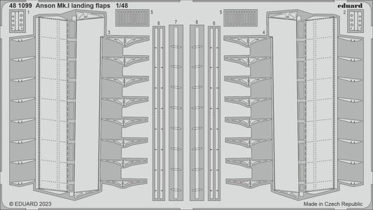 1/48 Aircraft- Anson Mk I Landing Flaps for ARX