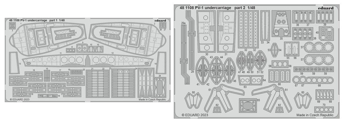 1/48 Aircraft- PV1 Undercarriage for ACY