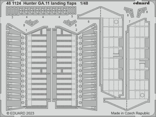 1/48 Aircraft- Hunter GA11 Landing Flaps for ARX