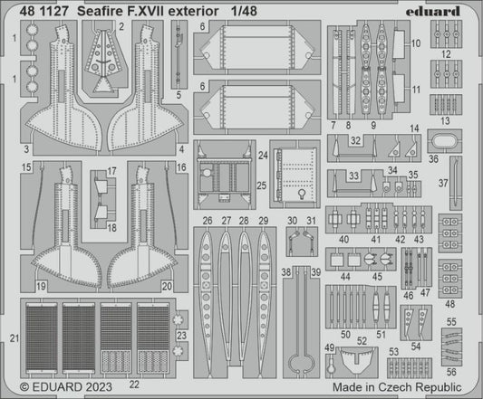 1/48 Aircraft- Seafire F XVII Exterior for ARX