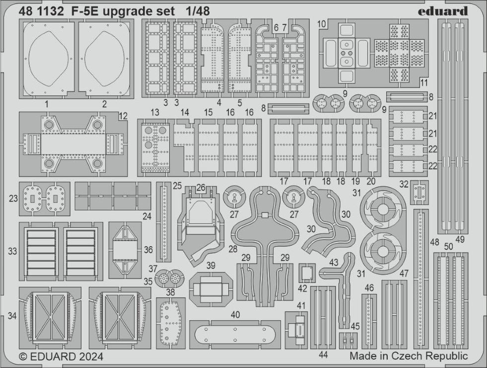 1/48 Aircraft- F5E Upgrade Set for EDU