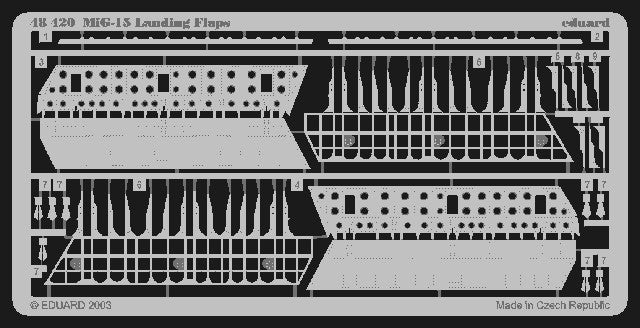 1/48 Aircraft- Mig15 Landing Flaps for TSM (D)
