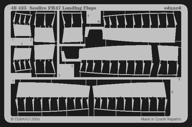 1/48 Aircraft- Seafire FR47 Landing Flaps for ARX (D)