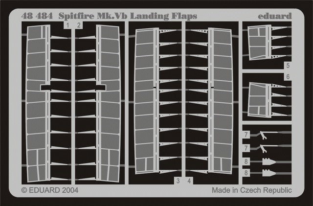 1/48 Aircraft- Spitfire Mk Vb Landing Flaps for HSG(D)