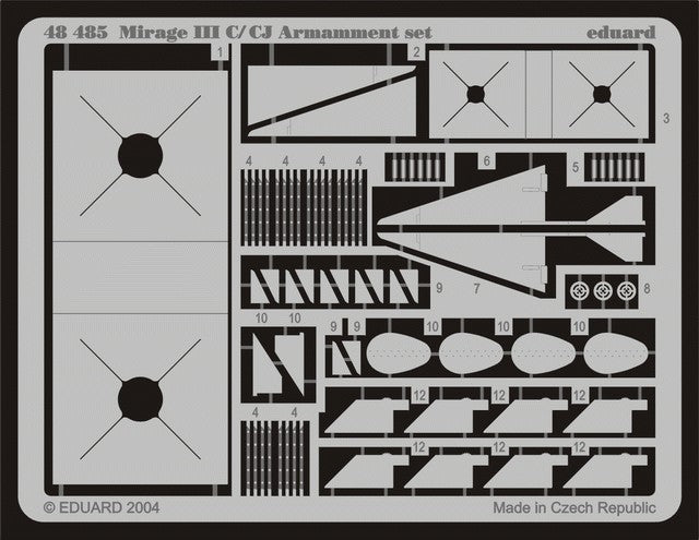 1/48 Aircraft- Mirage III C/CJ Armament for EDU (D)