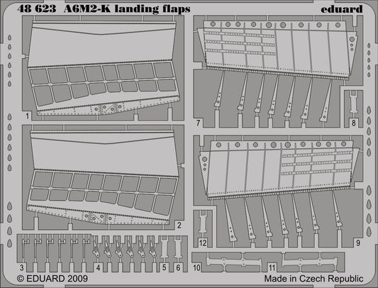 1/48 Aircraft- A6M2K Landing Flaps for HSG (D)